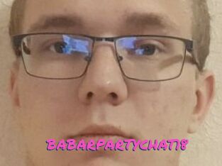 BABARPARTYCHAT18
