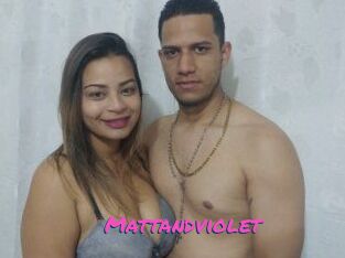 Mattandviolet